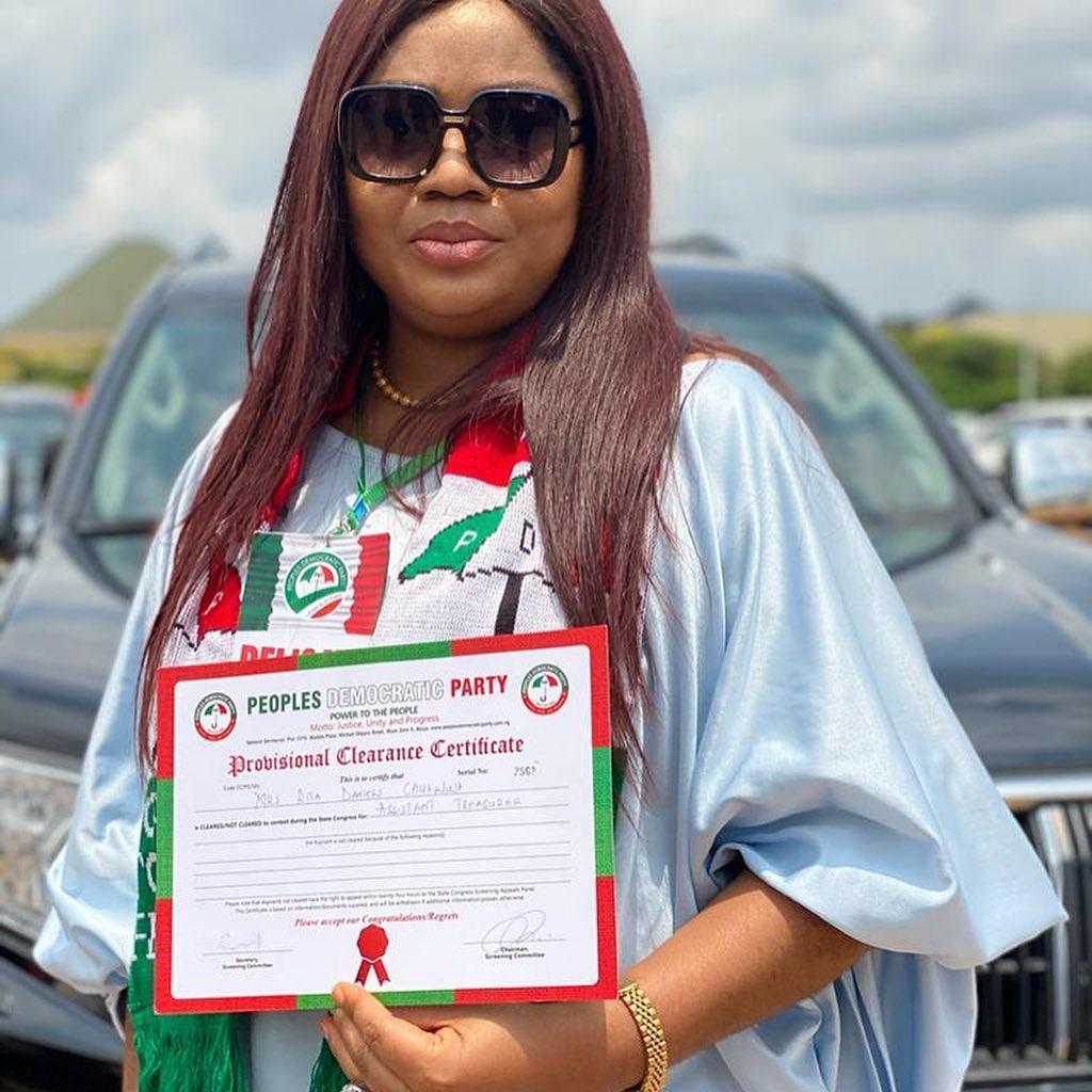 Regina Daniels’ mother, Rita gets PDP appointment 