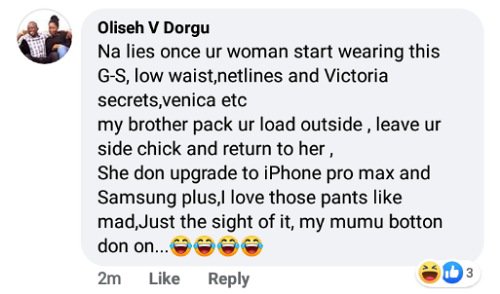 Wives who wear G-strings are unfaithful and prostitutes - Man