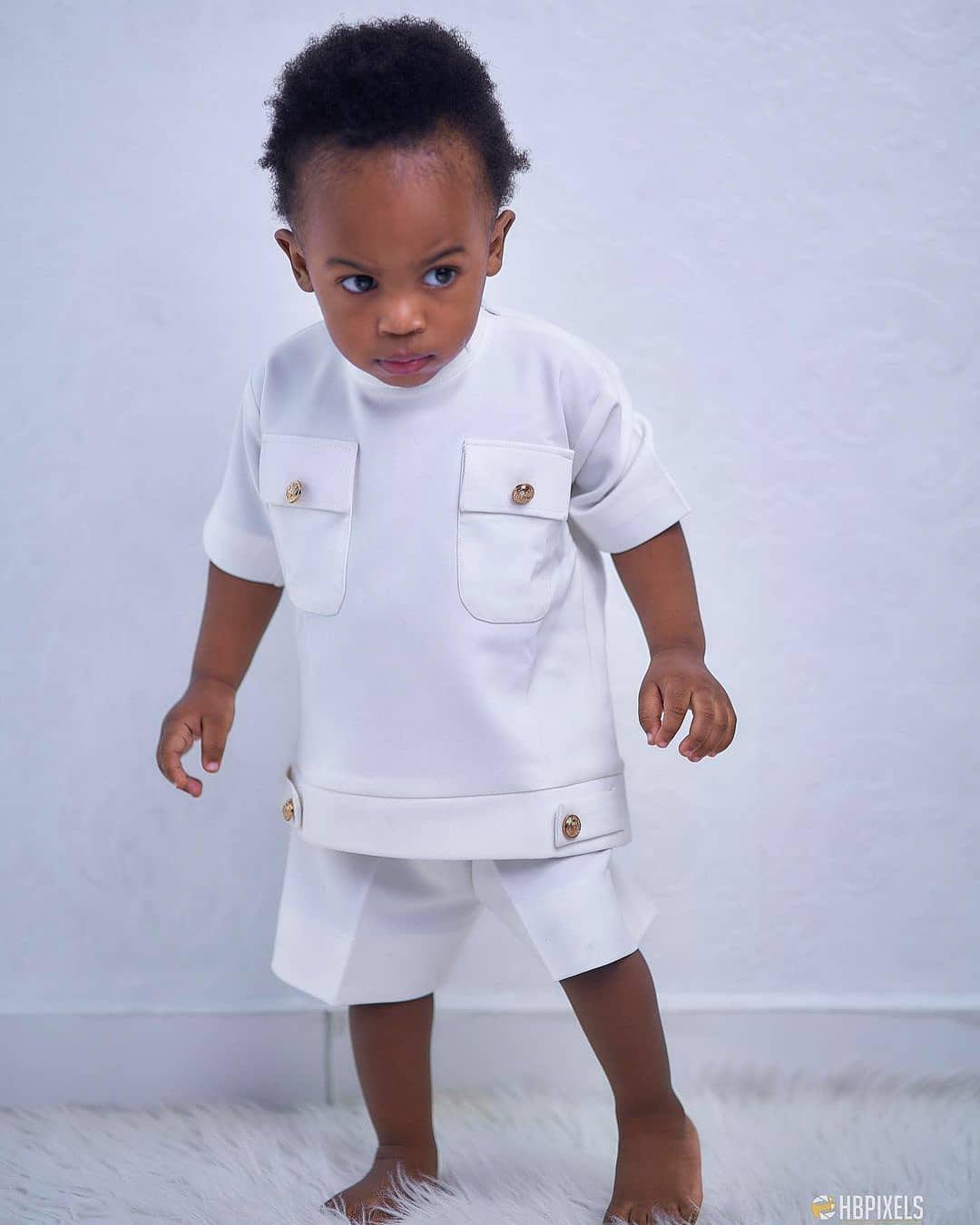 Fashion designer, Yomi Casual celebrates son as he clocks one