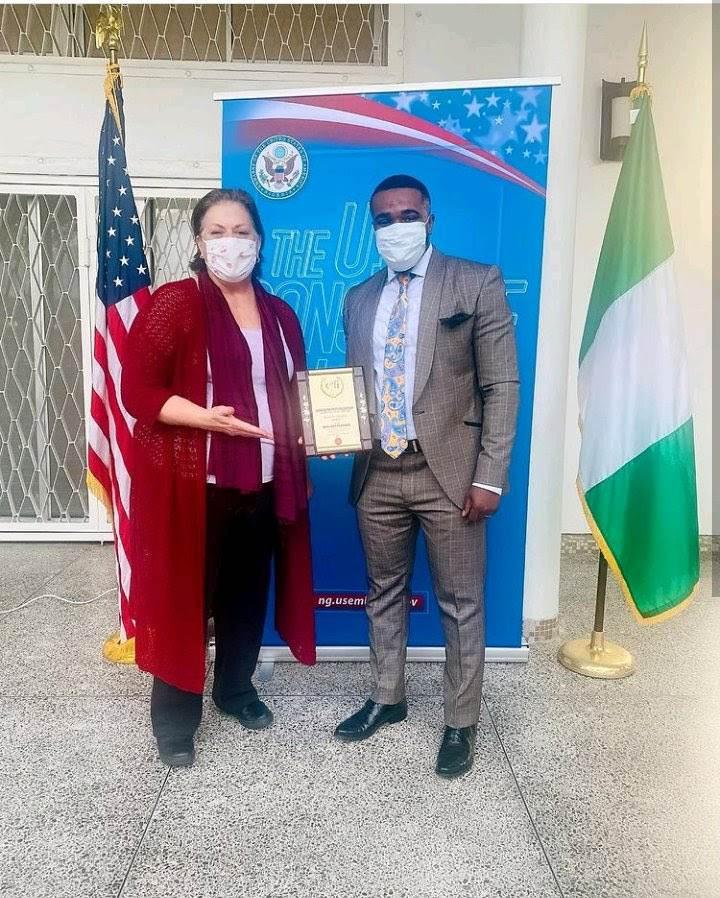 U.S. Consulate Awards Comedian, Williams Uchemba