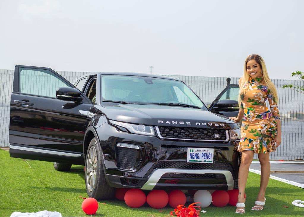 nengi range rover birthday gift