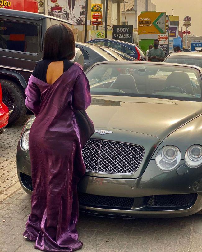 tonto Dikeh acquires brand new Bentley 