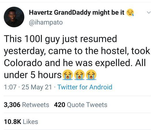 Colorado expelled school