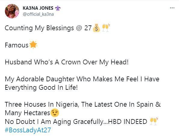 Ka3na Blessings 27 Counts