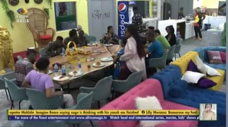 Viewers reacts Whitemoney and Pere BBNaija