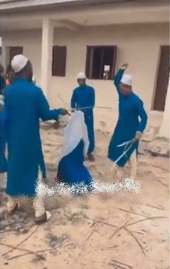 Video of four Islamic teachers flogging female student sparks outrage 