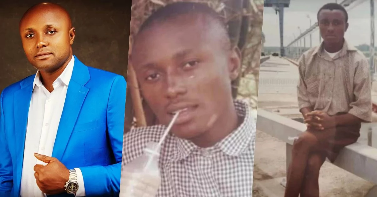 Throwback photos of Davido's logistic manager, Isreal DMW surfaces