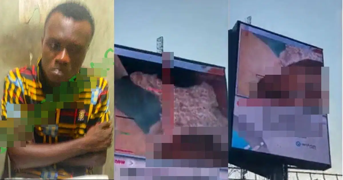 Man Billboard Pornographic Port-harcourt