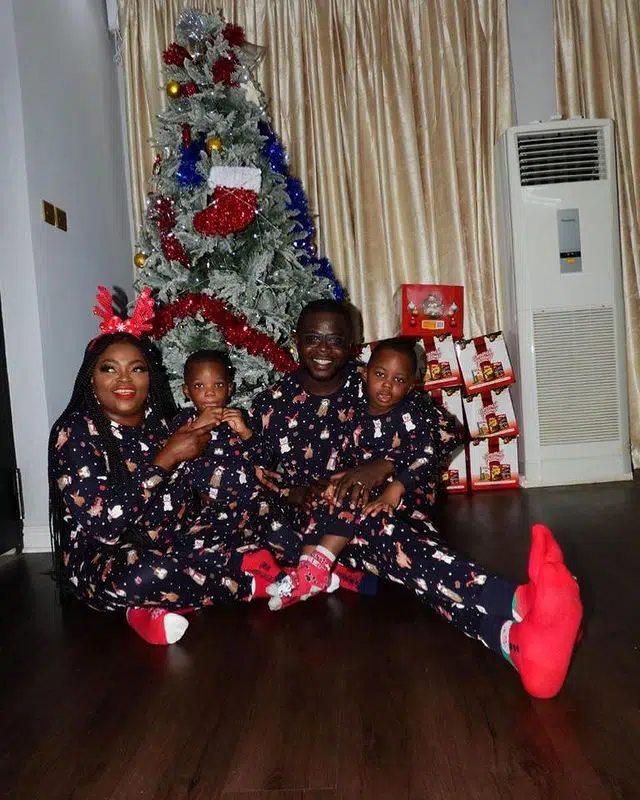 funke akindele's twins