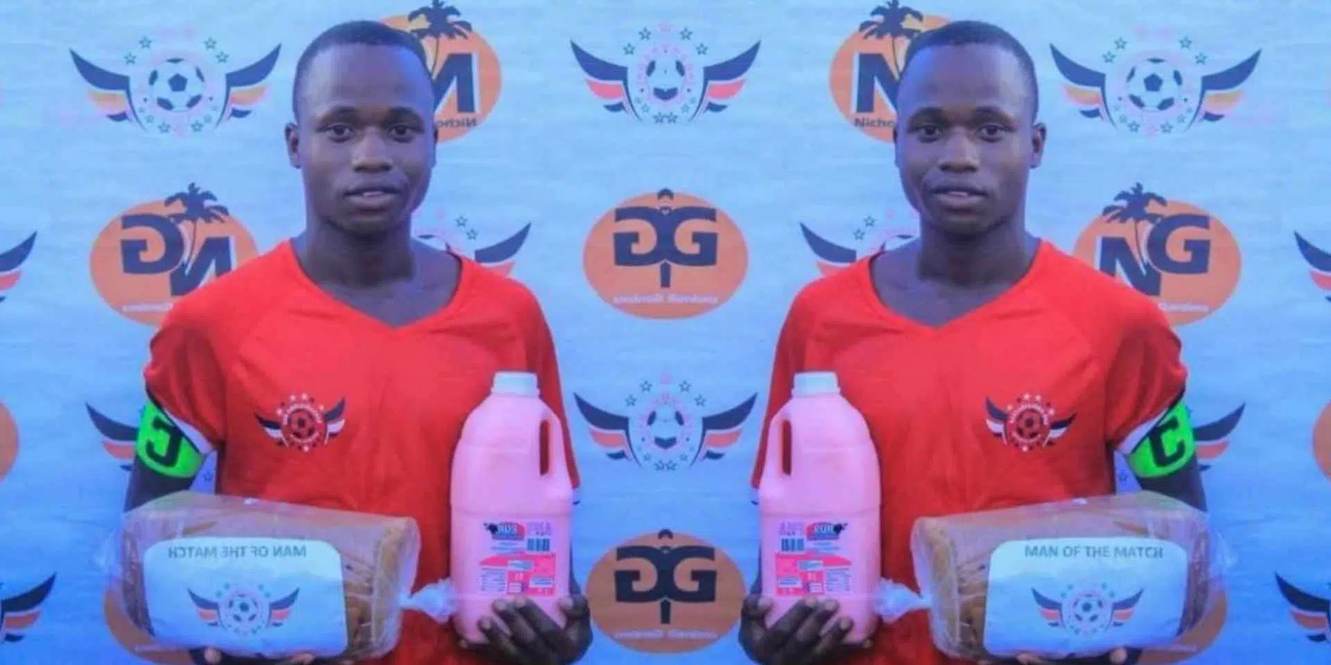 Man receives loaf of bread, yoghurt as Man of the Match award in Uganda