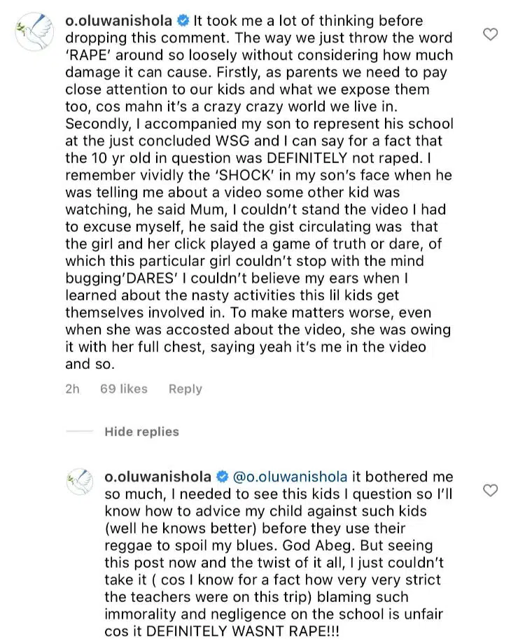 Wizkid'z baby mama, Shola, gives account of Chrisland school's leaked tape based on son's narration 