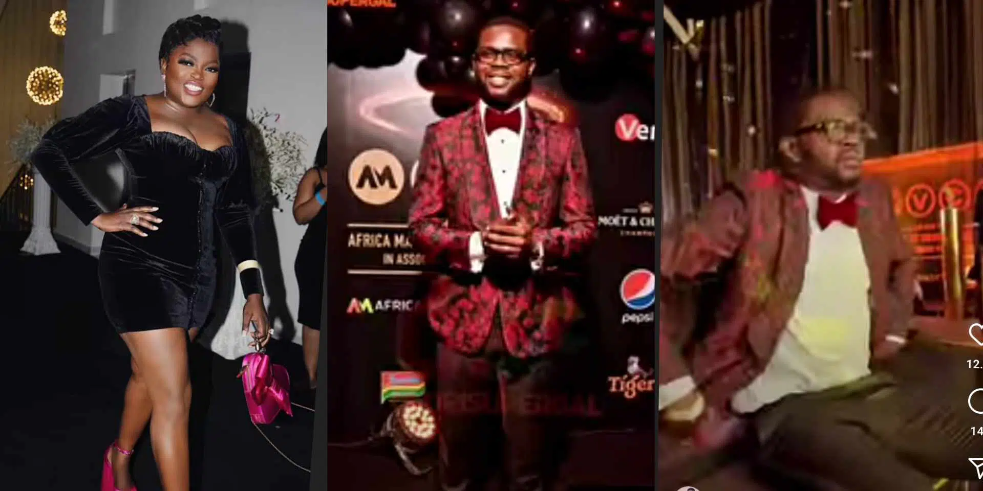 Funke & JJC fuel split-up rumors as they arrive in separate cars, avoid each other at AMVCA gala [Video]