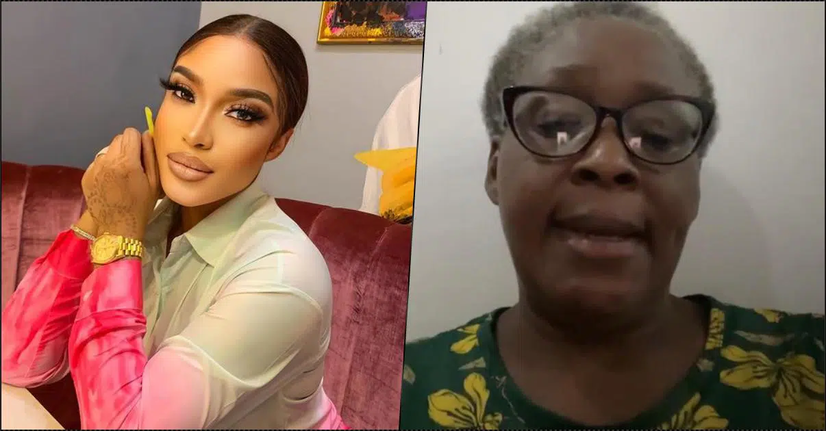 Tonto Dikeh dares Kemi Olunloyo as she drops address for a meet-and-greet (Video)