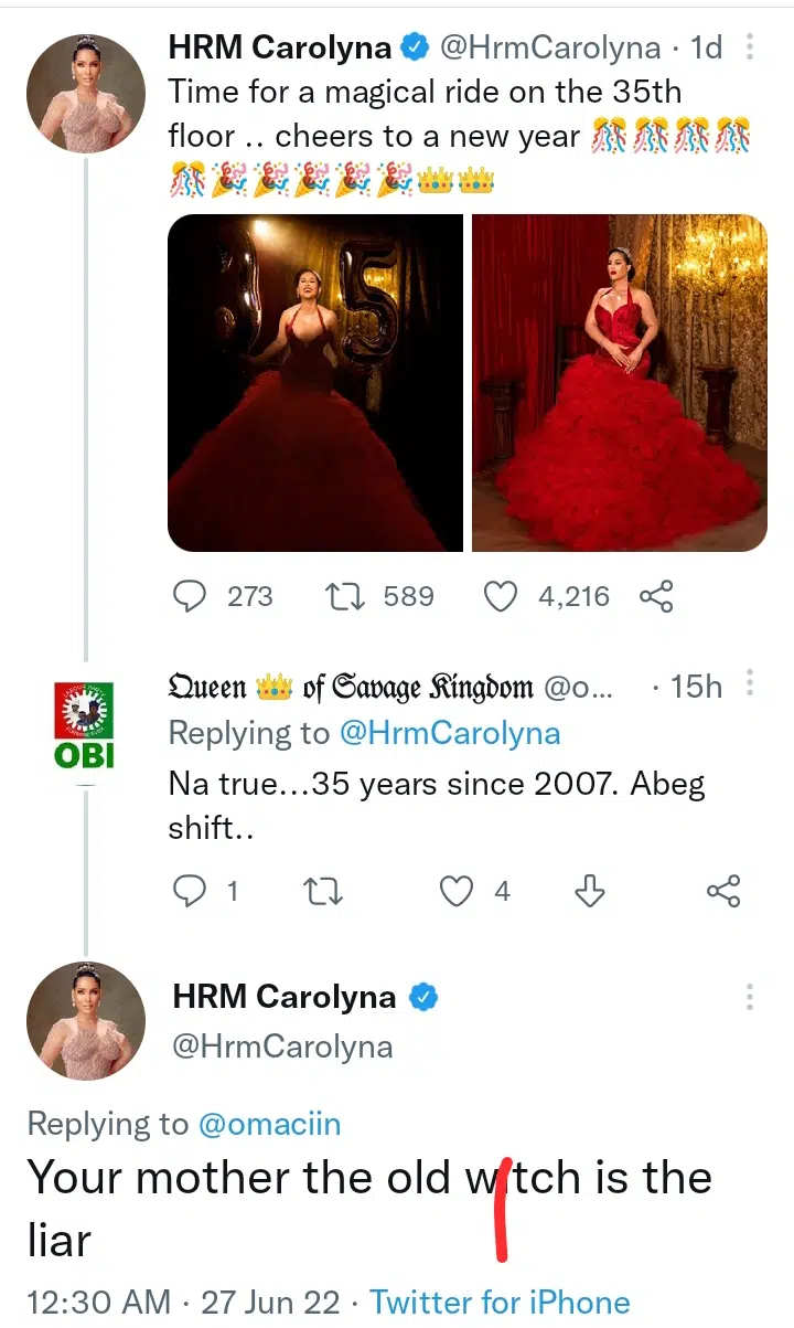 Caroline Danjuma Age 2022