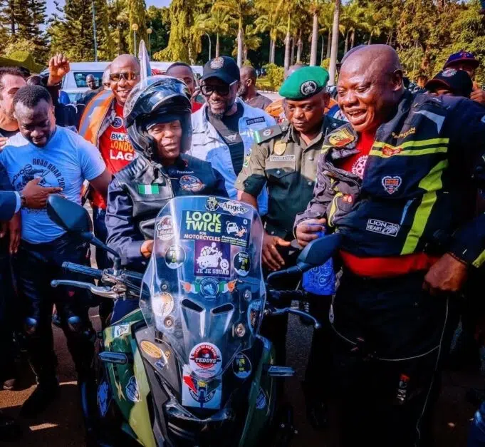 Kunle Adeyanju Biker Aso Rock