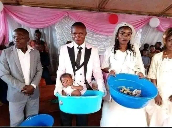 Lady reportedly abandons baby for groom on wedding day in Akwa Ibom state