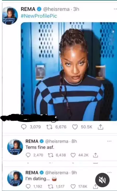 Rema Tems Profile Picture