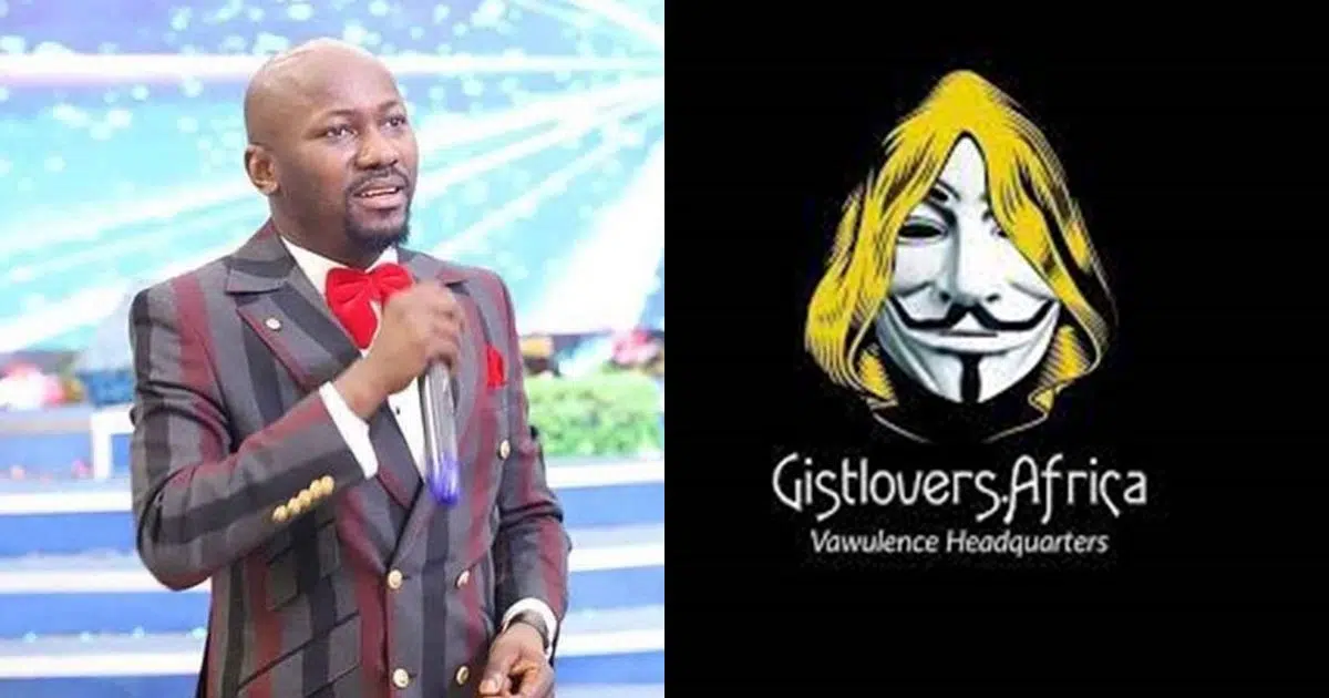 "Diabolic kee you dia" - Apostle Suleman blows hot, sends strong message to faceless blogger over allegations (Video)