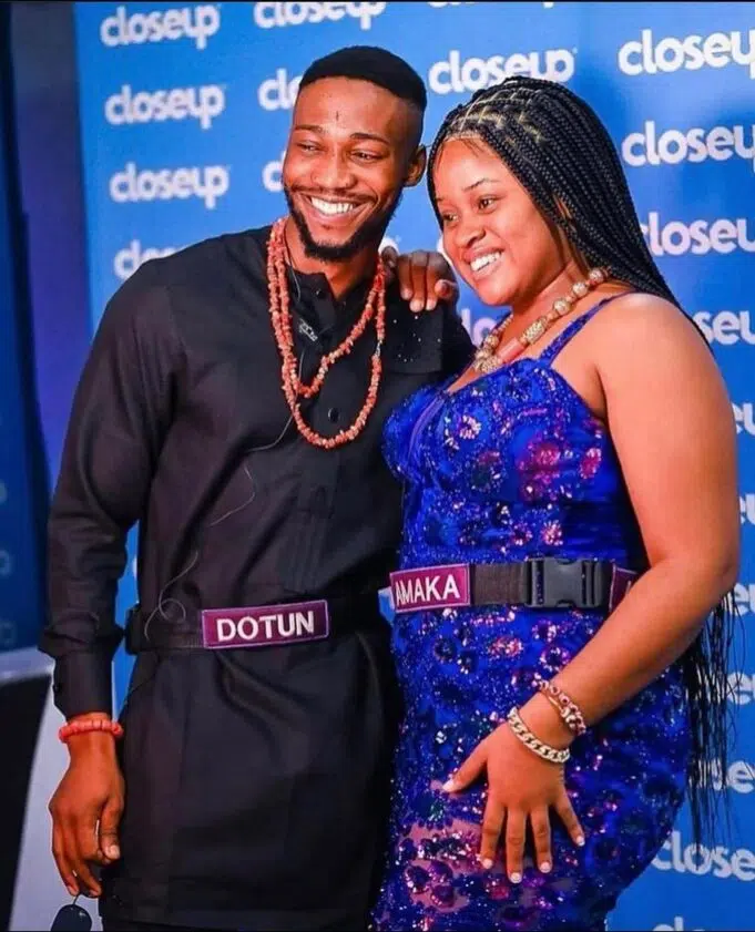 Amaka and Dotun BBNaija