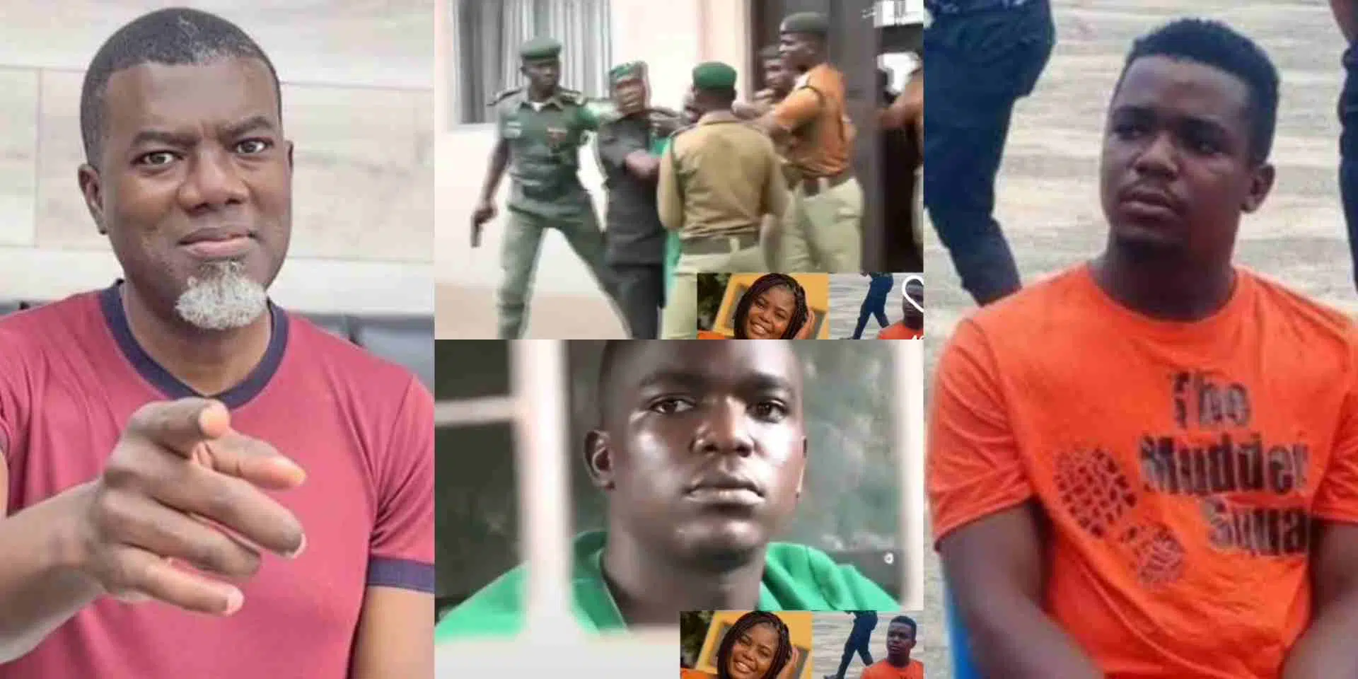 Reno Omokri faults prison warders for manhandling Iniubong Umoren's murderer after he attempted fleeing (Video)