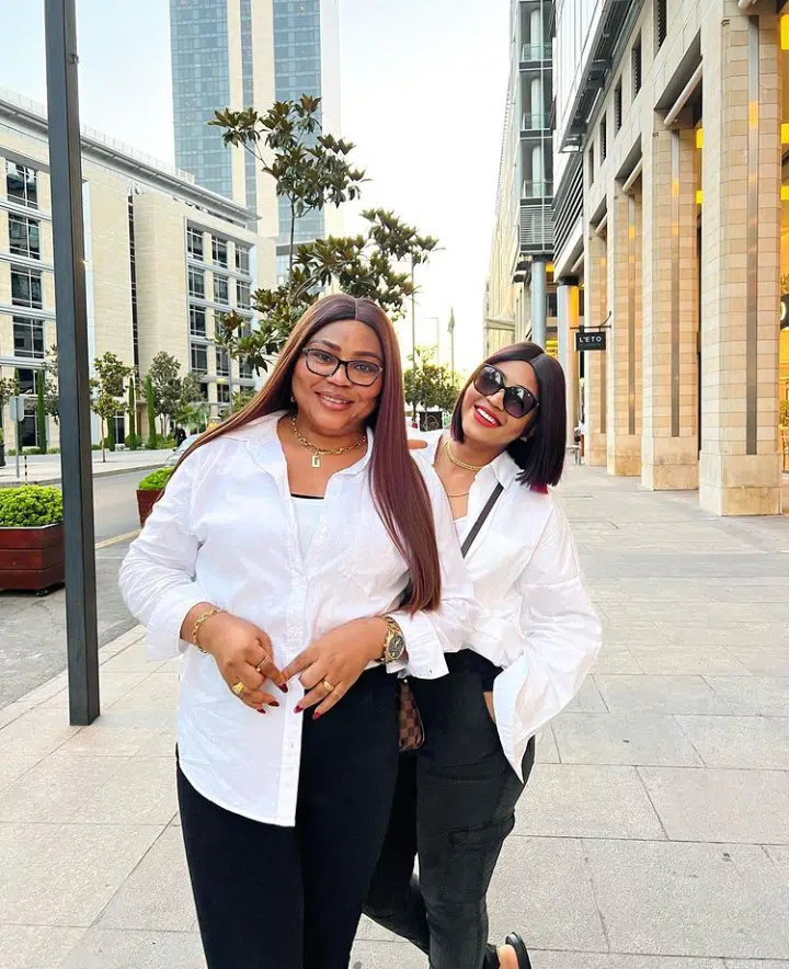 "Because you are fine, we'll not hear word again" - Regina Daniels taunts her mother, Rita in new video