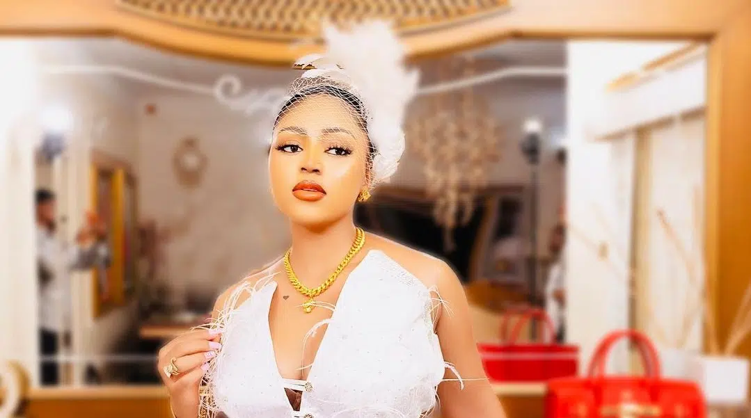 Regina Daniels throws shade amidst outcry of co-wife’s maltreatment