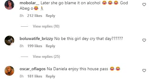 Daniella and Dotun BBNaija