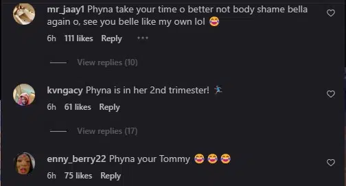 Is Phyna BBNaija pregnant