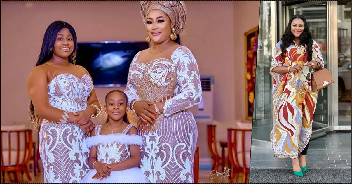 Mercy Johnson and others gush over Uche Elendu's family photo