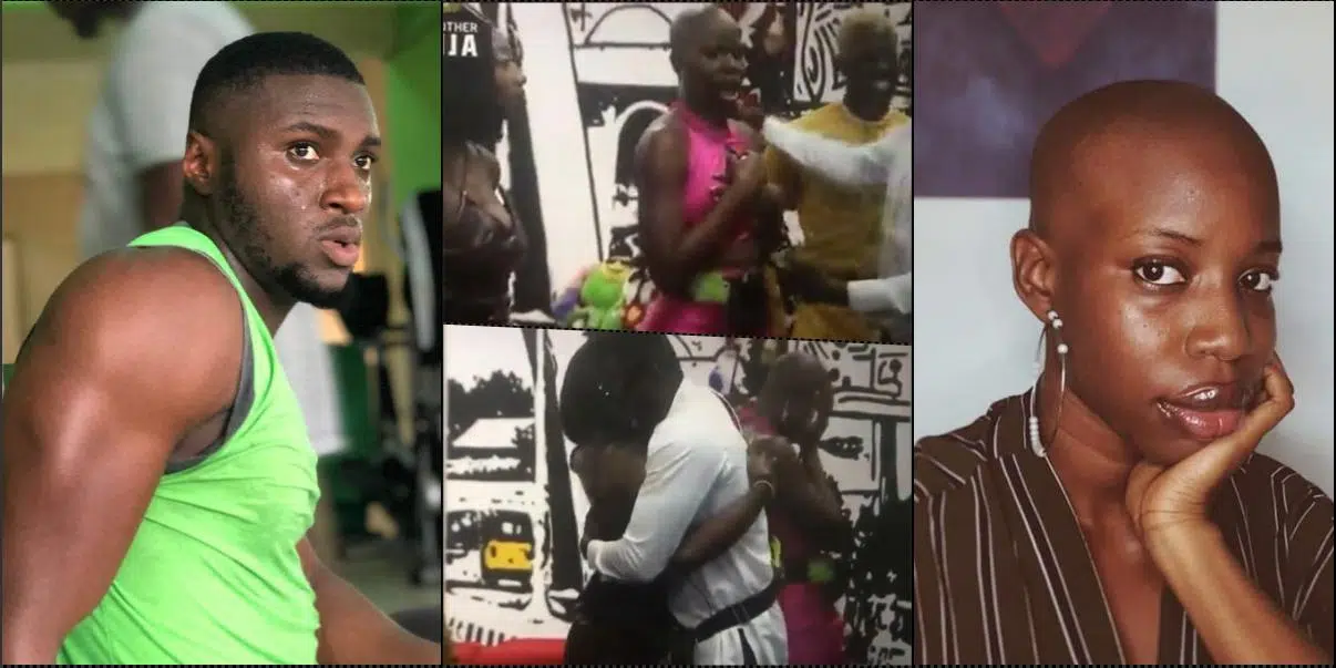 BBNaija: Allysyn in tears as Giddyfia gets evicted (Video)