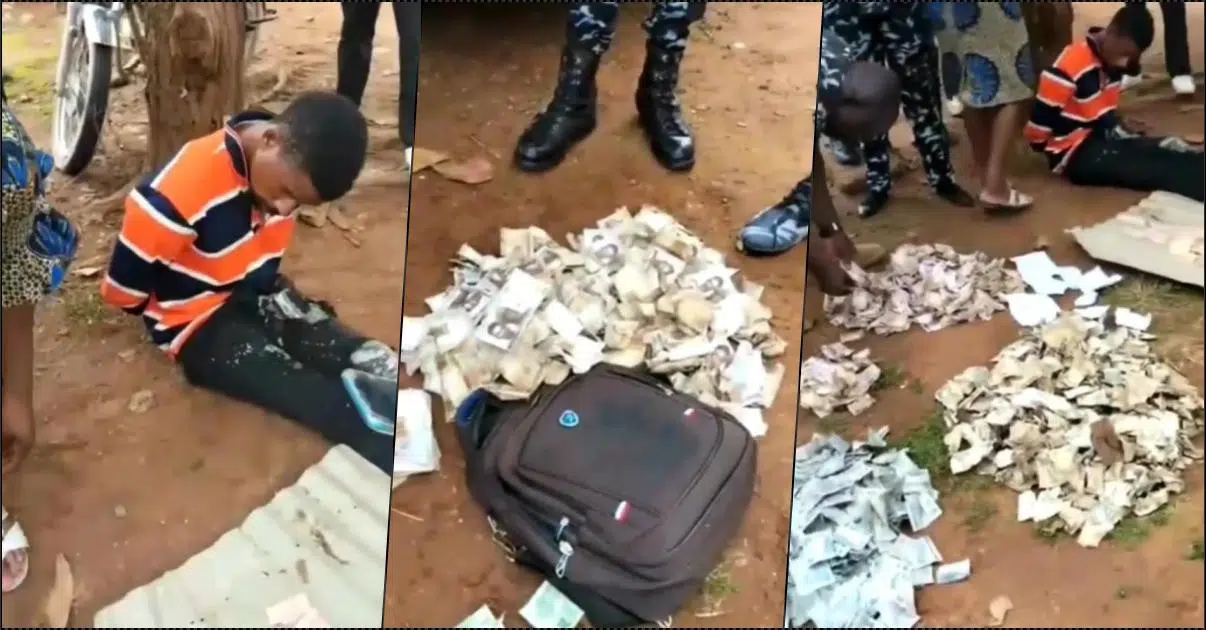 Man arrested after stealing N620K from church offering box (Video)