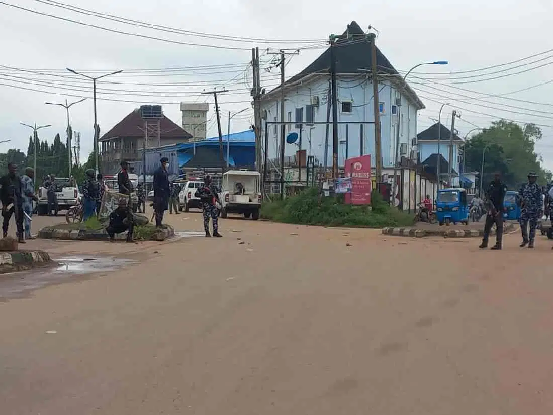 Police teargas Peter Obi's supporters in Ebonyi