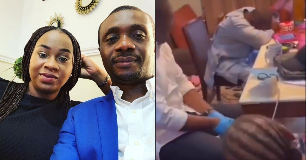 Nathaniel Bassey shares his in-laws' beautiful reaction to being pranked by their son who visited them for the first time in four years since relocating to Canada
