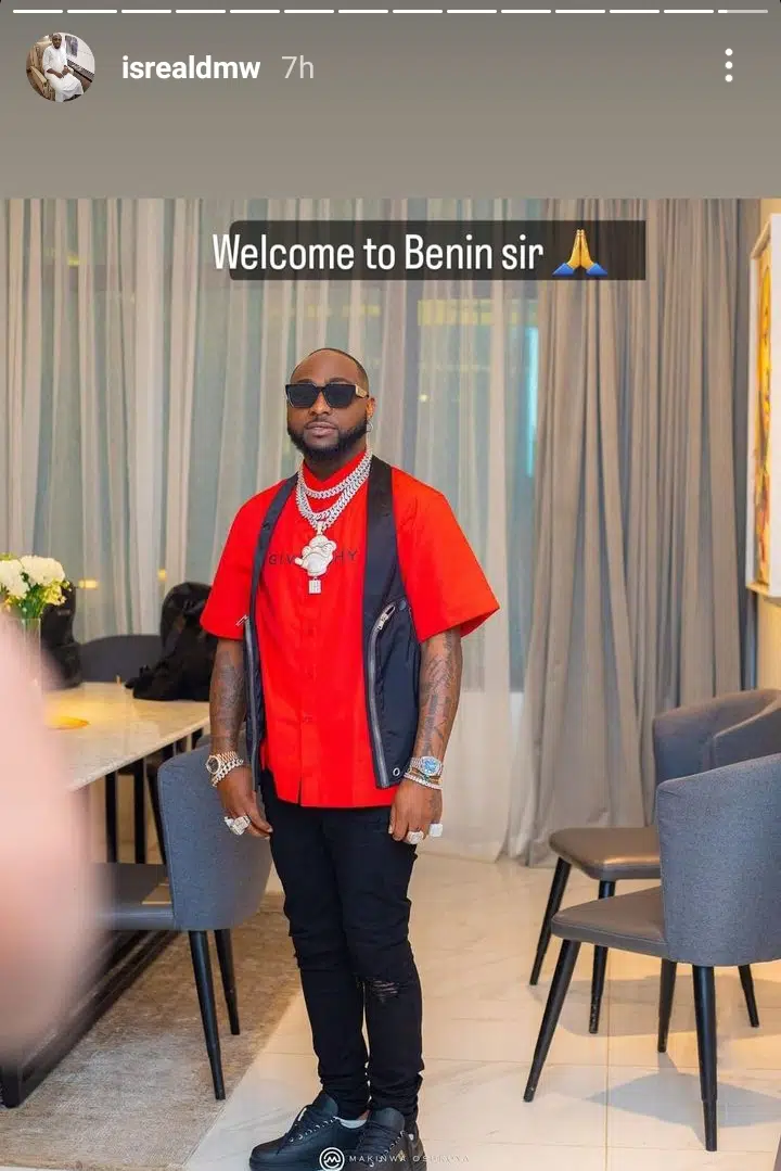 Davido Benin Israel DMW wedding