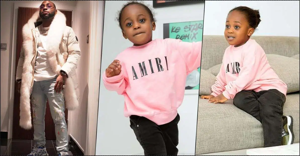 "You will grow to be greater than me" — Davido prays for son as he clocks 3