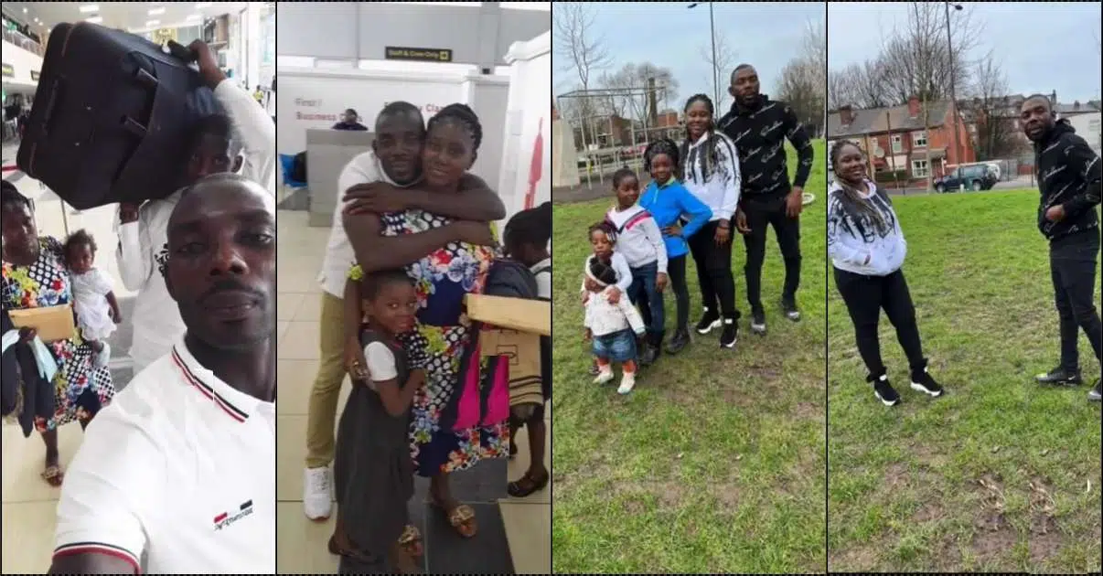 Family shows off transformation after relocating to London (Video)