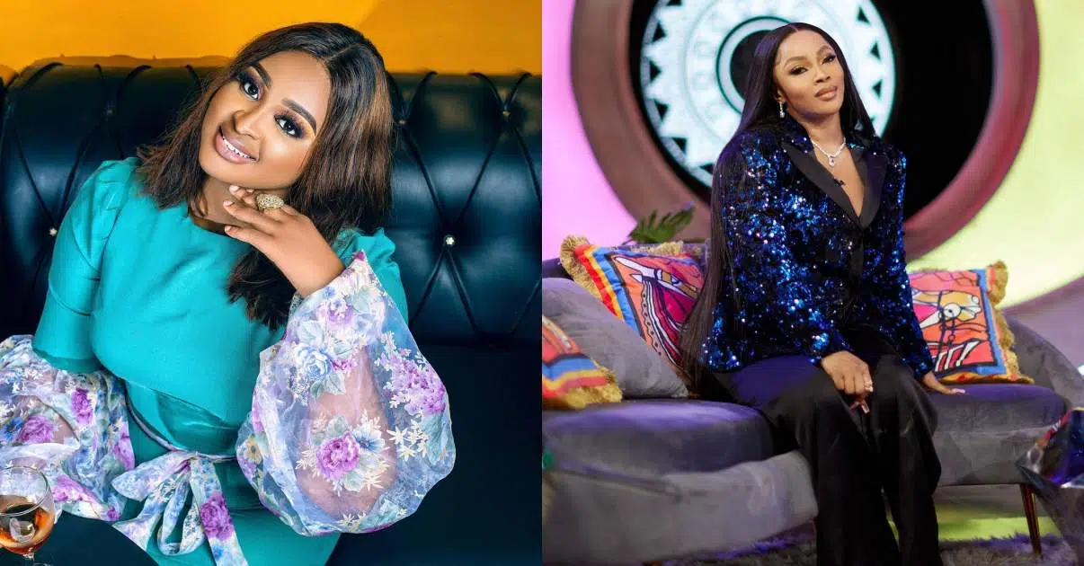 Etinosa reacts to Toke Makinwa's post about Ex, narrates similar encounter