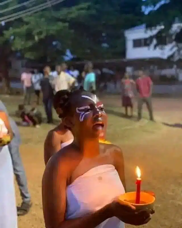 "What in the name of sacrifice is going on" — Speculations trail induction of 100 level Theatre Arts students at Benue State University