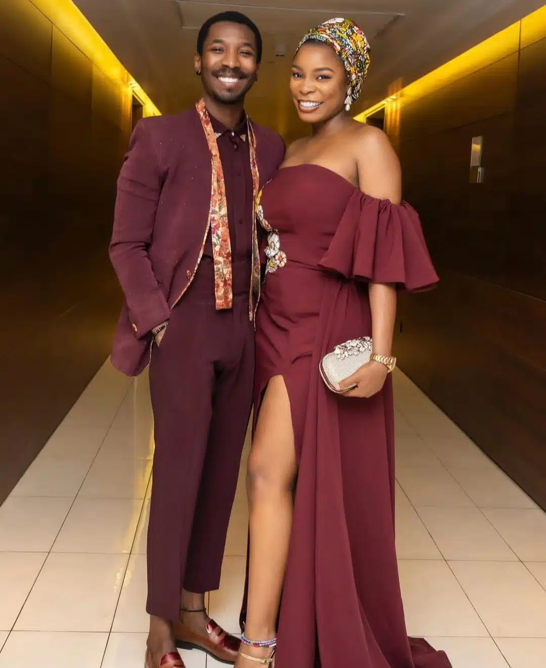 Made Kuti proposes to his girlfriend, Inedoye