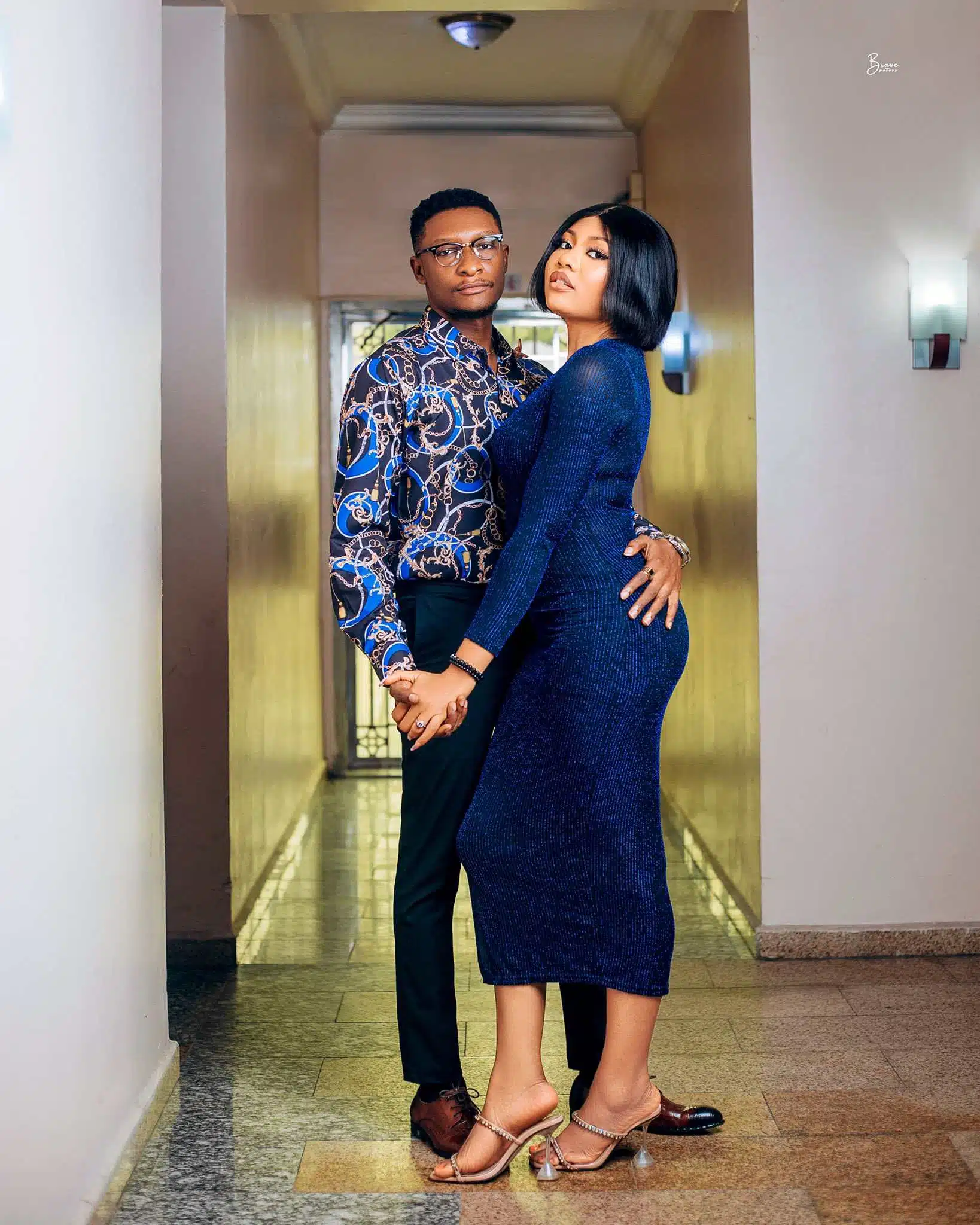 "It’s the story of trenches lovers" — Couple set to wed says as they flaunt transformation 