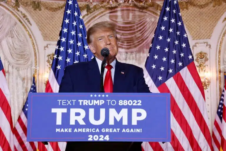 Trump declares 2024 presidential bid