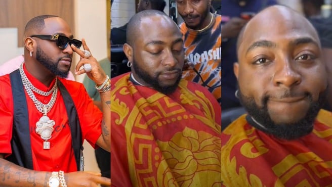 Davido makes first public appearance following son's demise (Video)