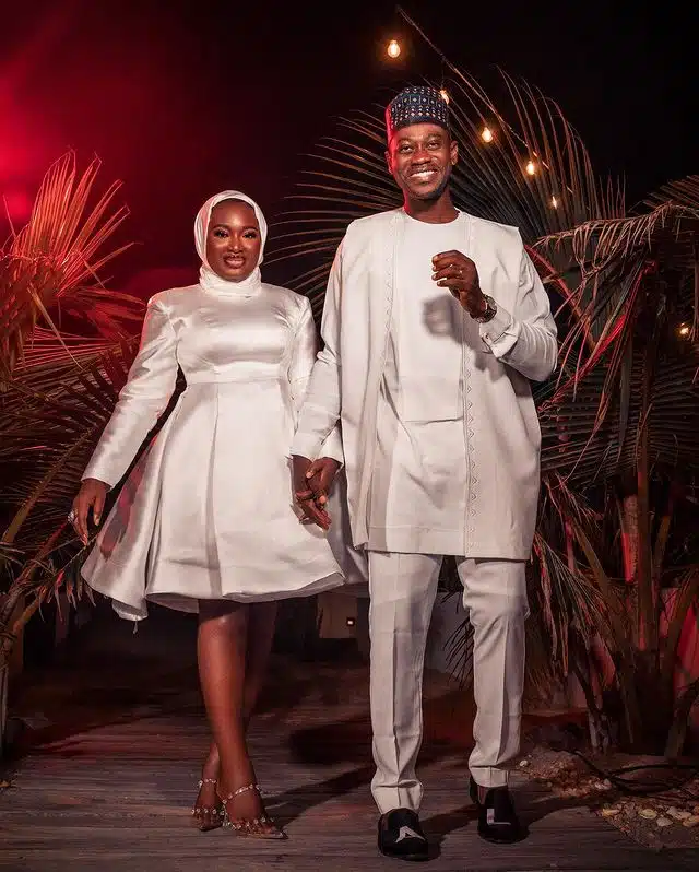 Lateef Adedimeji gushes over Mo Bimpe as they mark first wedding anniversary 