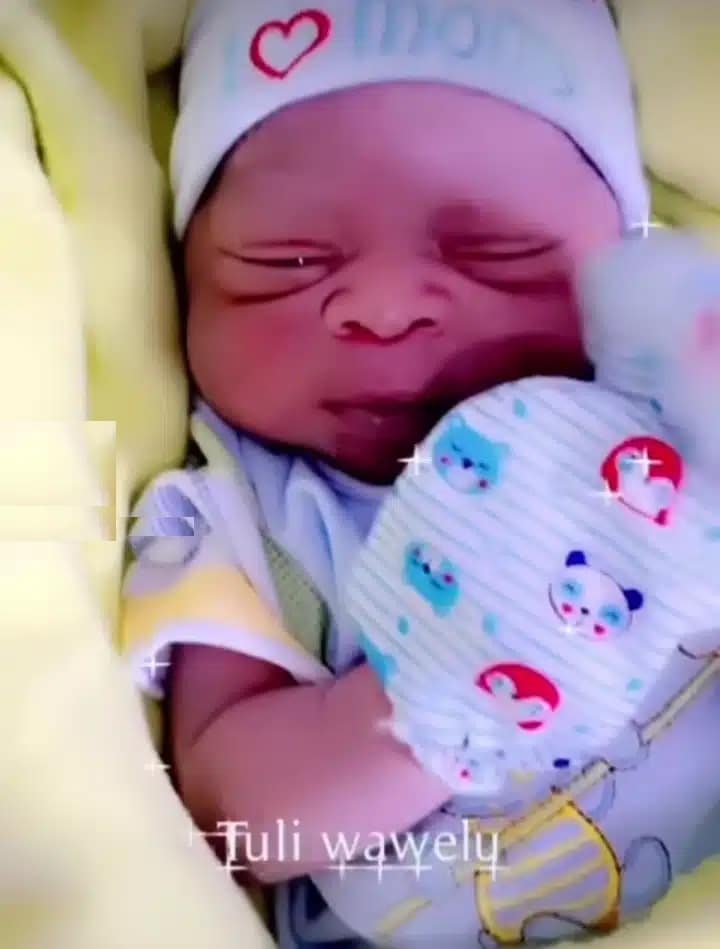 Portable elated as he welcomes child with baby mama (Video)