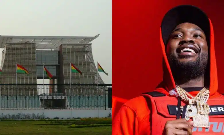 Meek Mill apologizes for shooting music video inside Ghana's presidential villa