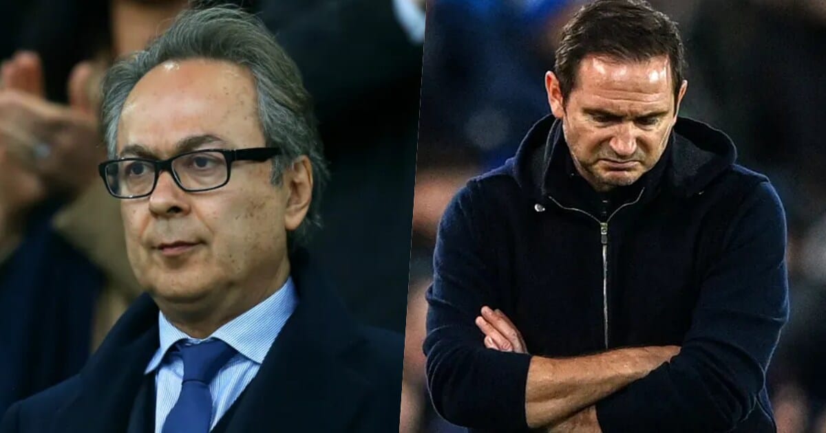 Everton's owner speaks on sacking Frank Lampard over team's poor ...