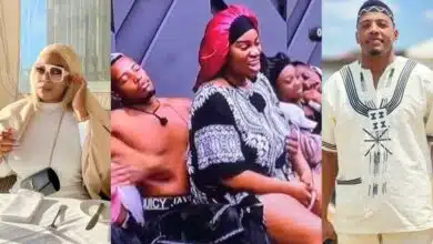 #BBTitans: Juicy Jay caught 'fondling' Jennie O's breast (Video)