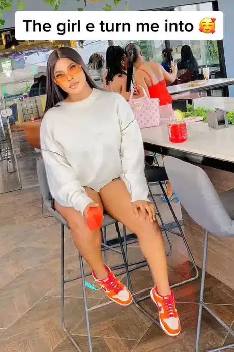 Lady appreciates boyfriend for upgrading her life - Video