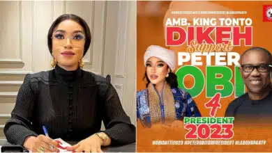 I willingly give my support to vote rightly for Peter Obi - Tonto Dikeh