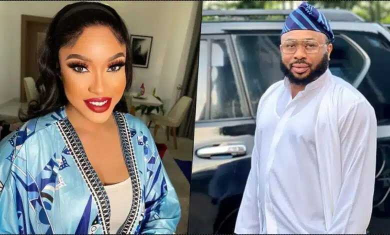 "You're lucky I left you" — Tonto Dikeh reacts to poison threat on Churchill